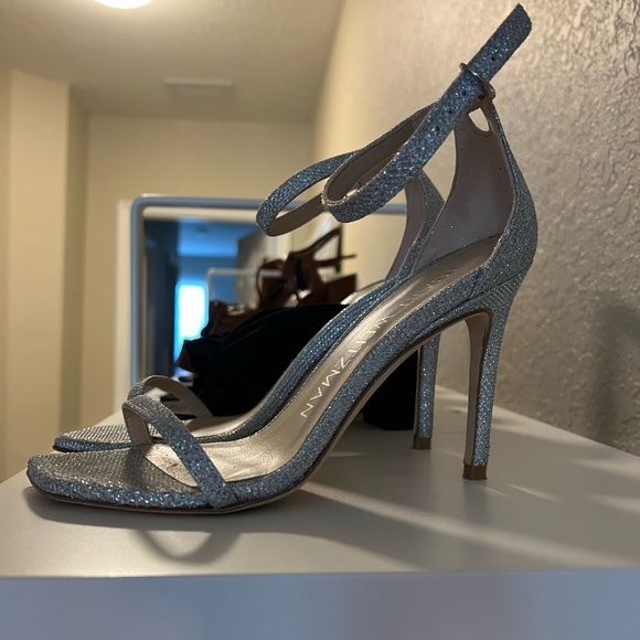 Stuart Weitzman heels. Worn once. - Picture 2 of 3
